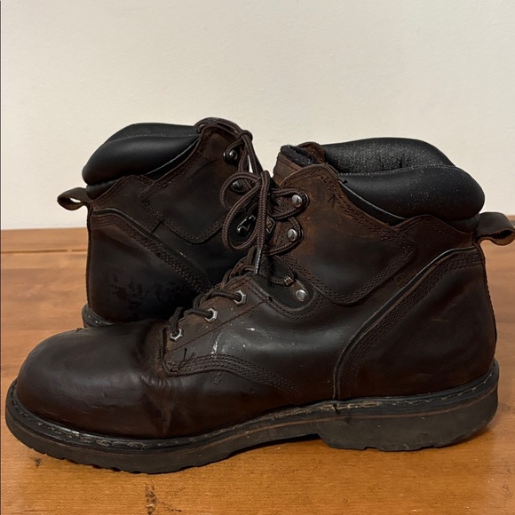 Timberland PRO Men\'s Dark Brown Leather Boots Size 14.5 main image 15
